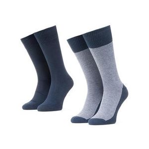 Levi's® Súprava 2 párov vysokých ponožiek unisex 37157-0212 Tmavomodrá vyobraziť