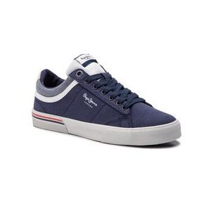 Pepe Jeans Sneakersy North Court PMS30530 Tmavomodrá vyobraziť