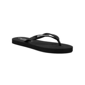 Calvin Klein Swimwear Žabky FF Sandals KW0KW01032 Čierna vyobraziť