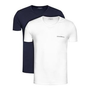Emporio Armani Underwear 2-dielna súprava tričiek 111849 1P717 17135 Čierna Regular Fit vyobraziť