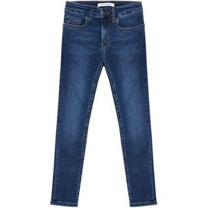 Calvin Klein Jeans Džínsy Essential IB0IB00767 Tmavomodrá Skinny Fit vyobraziť