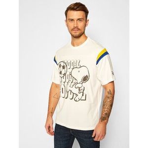 Levi's® Tričko PEANUTS® Football Tee Gooaal Snoopy Marshmallow 23895-0003 Biela Regular Fit vyobraziť