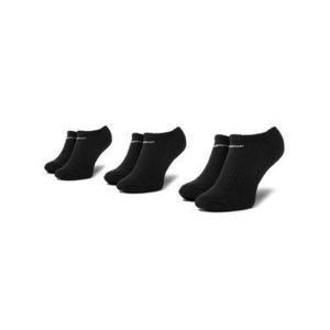Nike Súprava 3 párov kotníkových ponožiek unisex SX7673 010 Čierna vyobraziť