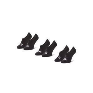 Calvin Klein Súprava 3 párov krátkych pánskych ponožiek 100001756 Čierna vyobraziť