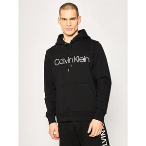 Calvin Klein Mikina Logo K10K104060 Čierna Regular Fit vyobraziť