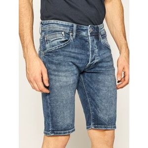 Pepe Jeans Džínsové šortky Track Short Na7 PM800487 Tmavomodrá Regular Fit vyobraziť