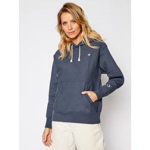 Champion Mikina Logo 113350 Sivá Regular Fit vyobraziť