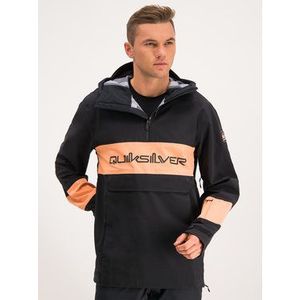 Quiksilver Bunda anorak Anniversary EQYTJ03220 Čierna Modern Fit vyobraziť