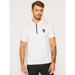 KARL LAGERFELD Polokošeľa 745 080 502 221 Biela Regular Fit vyobraziť