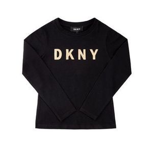 DKNY Blúzka D35Q20 S Čierna Slim Fit vyobraziť