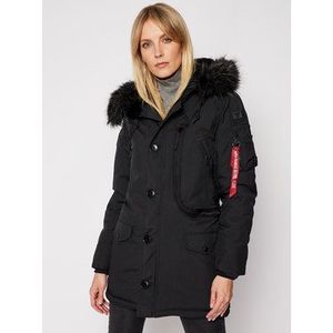 Alpha Industries Zimná bunda Polar 123002 Čierna Regular Fit vyobraziť