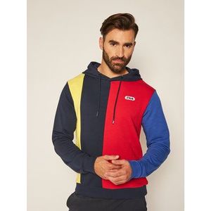 Fila Mikina Bairn Blocked 687959 Farebná Regular Fit vyobraziť