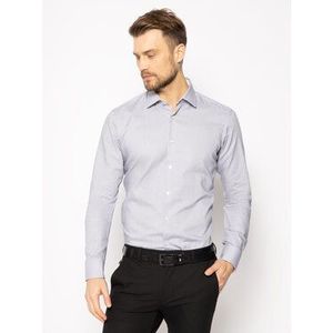 Boss Košeľa Goran 50427958 Sivá Regular Fit vyobraziť