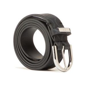 Calvin Klein Dámsky opasok Round Belt 25mm Mono K60K608111 Čierna vyobraziť