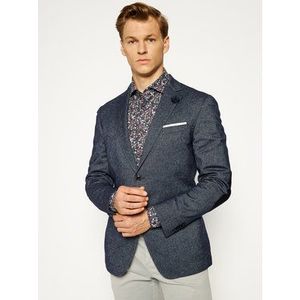 Joop! Sako 30017812 Tmavomodrá Modern Fit vyobraziť