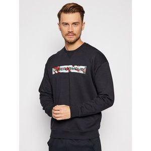 Under Armour Mikina Ua Rival Fleece Camo 1357097 Čierna Loose Fit vyobraziť