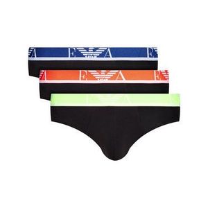 Emporio Armani Underwear Súprava 3 párov slipov 111734 1P715 21320 Čierna vyobraziť