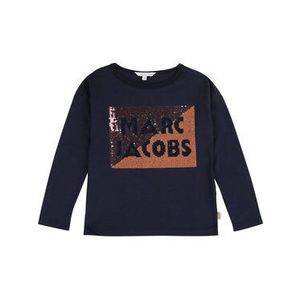 Little Marc Jacobs Blúzka W15466 S Tmavomodrá Regular Fit vyobraziť