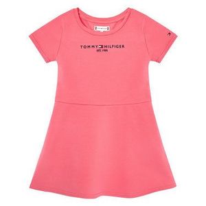 Tommy Hilfiger Každodenné šaty Essential Skater KG0KG05789 M Ružová Regular Fit vyobraziť