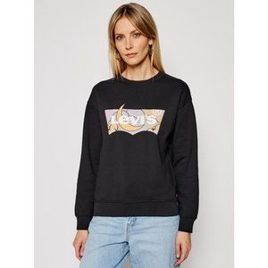 Levi's® Mikina Standard Graphic Fleece 18686-0005 Čierna Regular Fit vyobraziť