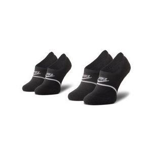 Nike Súprava 2 párov krátkych ponožiek unisex CU0692 010 Čierna vyobraziť