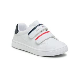 Tommy Hilfiger Sneakersy Low Cut Velcro Sneaker T1B4-31079-0193Y003 S Biela vyobraziť