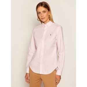 Lauren Ralph Lauren Košeľa Polo Bsr 211806181001 Ružová Classic Fit vyobraziť