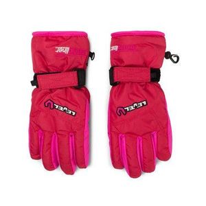 Level Lyžiarske rukavice Glove Junior 4152JG.30 Ružová vyobraziť