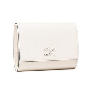 Calvin Klein Veľká dámska peňaženka Trifold Md K60K607181 Béžová vyobraziť