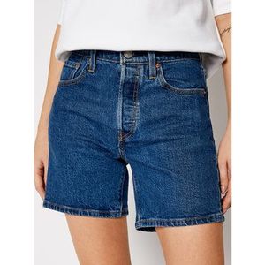 Levi's® Džínsové šortky 501™ Mid Thigh 85833-0007 Tmavomodrá Regular Fit vyobraziť