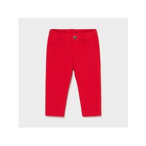 Mayoral Bavlnené nohavice 550 Červená Super Skinny Fit vyobraziť