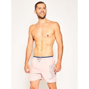 Pepe Jeans Plavecké šortky Fin PMB10243 Ružová Regular Fit vyobraziť