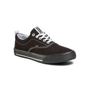 Tommy Jeans Tenisky Lowcut Essential Sneaker EN0EN00794 Čierna vyobraziť