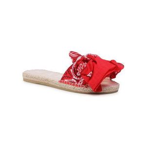 Manebi Espadrilky Sandals With Bow F 9.4 J0 Červená vyobraziť