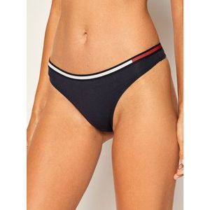 Tommy Hilfiger Stringové nohavičky Thong UW0UW01548 Tmavomodrá vyobraziť