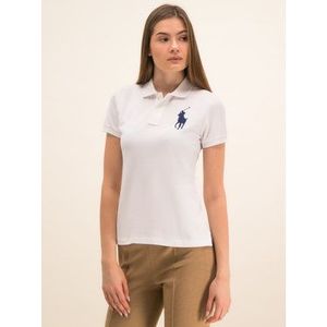 Polo Ralph Lauren Polokošeľa 211505656 Biela Skinny Fit vyobraziť