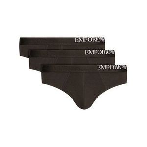 Emporio Armani Underwear Súprava 3 párov slipov 111734 0A713 91020 Čierna vyobraziť