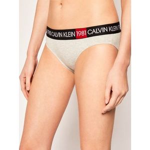 Calvin Klein Underwear Klasické nohavičky 000QF5449E Sivá vyobraziť