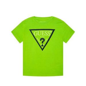Guess Tričko Logo Tee H02I00 K5M20 Zelená Regular Fit vyobraziť