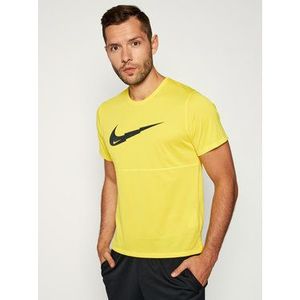 Nike Funkčné tričko Breathe Run CJ5386 Žltá Standard Fit vyobraziť