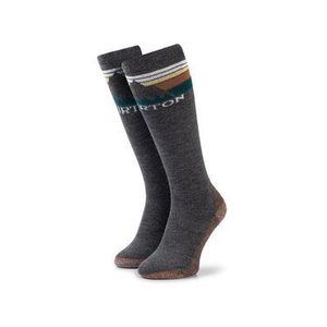Burton Vysoké dámske ponožky Emblem Midweight Sock 10069105001 Sivá vyobraziť