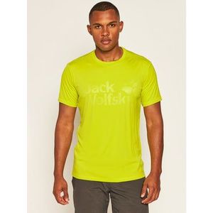 Jack Wolfskin Funkčné tričko Sierra T 1806511 Zelená Regular Fit vyobraziť