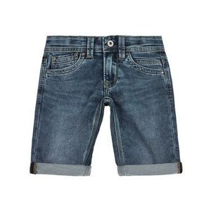 Pepe Jeans Džínsové šortky Tracker PB800522 Tmavomodrá Slim Fit vyobraziť