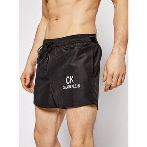 Calvin Klein Swimwear Plavecké šortky KM0KM00562 Čierna Regular Fit vyobraziť