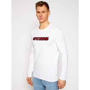 Guess S dlhými rukávmi M1RI0A J1300 Biela Slim Fit vyobraziť