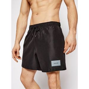 Calvin Klein Swimwear Plavecké šortky KM0KM00574 Čierna Regular Fit vyobraziť