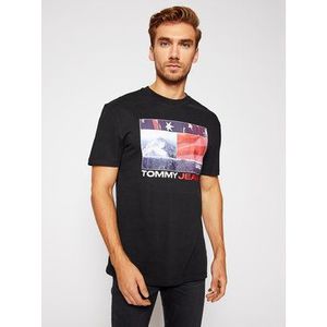 Tommy Jeans Tričko Photo Graphic Tee DM0DM08793 Čierna Regular Fit vyobraziť