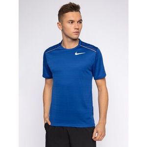 Nike Funkčné tričko Miler AJ7565 Modrá Standard Fit vyobraziť