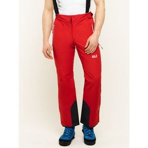 Jack Wolfskin Lyžiarske nohavice Big White 1112051-2102 Červená Regular Fit vyobraziť