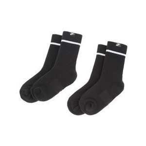 Nike Súprava 2 párov vysokých ponožiek unisex SX7166 010 Čierna vyobraziť